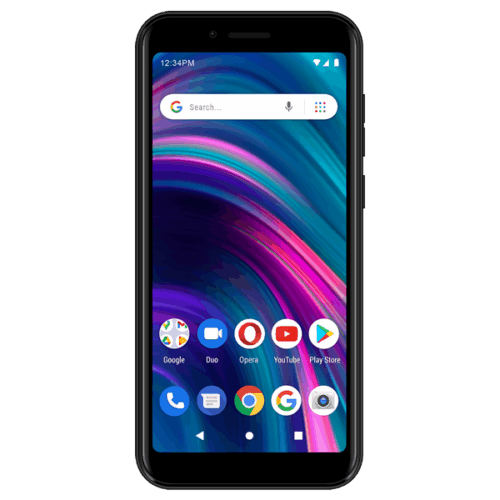 BLU C5L MAX black front